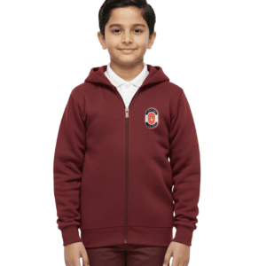 Marron Hoodie Keshav Adarsh vidya mandir Vidya Bharti school jhunjhunu Nuvanca school uniforms
